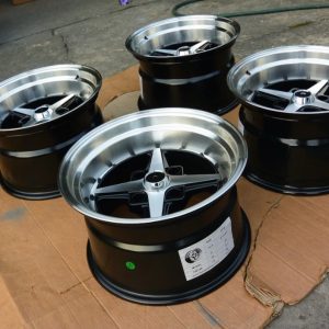 KYUSHA JDM 15-Inch 4-Spoke Style Wheels – Datsun 240Z, 280Z, 280ZX, AE86 & TA22