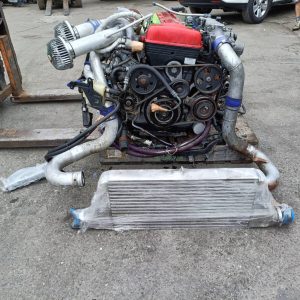 JZS147 Toyota Aristo 2JZ-GTE Engine with HKS Turbo, Intercooler, Oil Cooler & Automatic Transmission