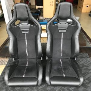 Used RECARO Sportster PWR CL210H Seats – Right & Left, Black
