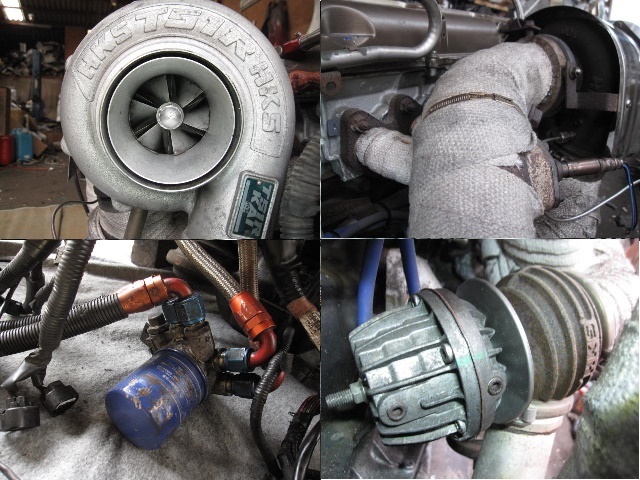 Working 2JZ-GTE engine with HKS T51R-kai turbo, exhaust manifold, F-CON V Pro, high-lift camshaft, metal gasket, injectors, and wiring harness. Fits JZA80, JZS147, and JZZ30. - Image 8