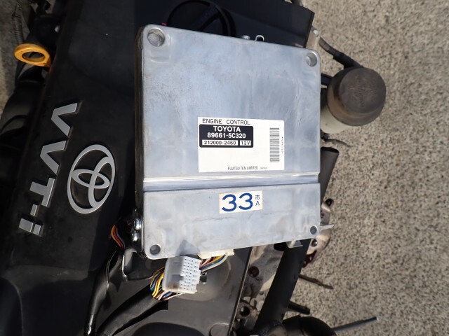 Toyota Porte NNP10 2NZ-FE Engine Assembly with ECU & Wiring Harness – 73,397 km - Image 4