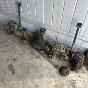 Toyota AE86 Rear Axle Assembly with TRD LSD, Housing, Axle Shafts, Calipers, Discs & 4.3 Final Drive